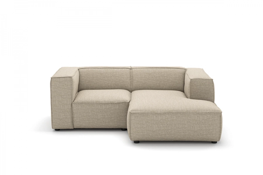 Model MODULARIS WB (wysoki bok) - Modularis WB sofa 1,5 osobowa + longchair prawy